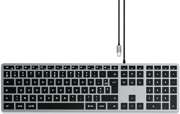 Clavier filaire - Compu Systems - Univers Apple - Nouméa - Nouvelle-Calédonie